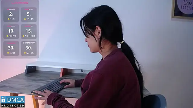 Snapshot of floriamANDjazmin chatting on January 2025 12:59:01 PM floriamANDjazmin online show from January 2025 12:59:01 PM