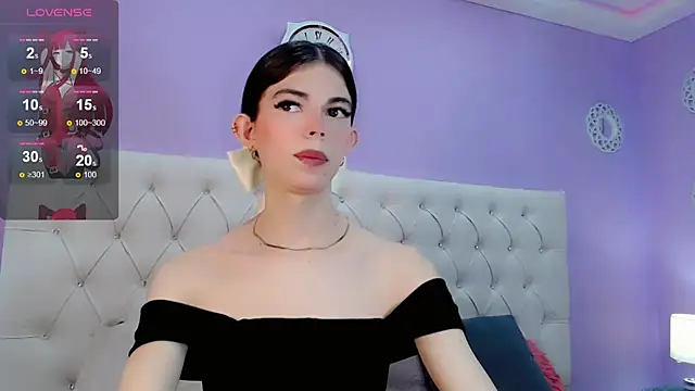 Snapshot of CuteAri chatting on January 2025 08:55:01 PM CuteAri online show from January 2025 08:55:01 PM