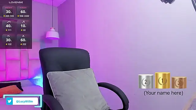 Lucy Williiams online show from April 2026 07:47:02 PM