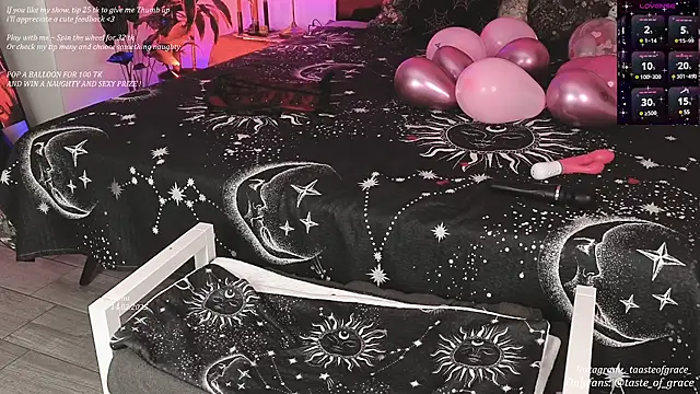 Snapshot of Taste_of_Grace chatting on February 2025 07:54:02 PM Taste of Grace online show from February 2025 07:54:02 PM