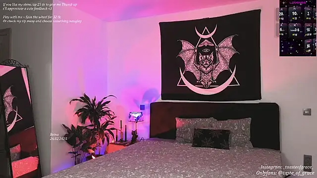 Snapshot of Taste_of_Grace chatting on February 2025 03:41:02 PM Taste of Grace online show from February 2025 03:41:02 PM