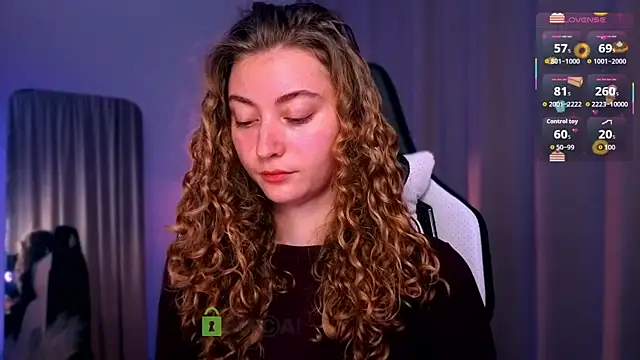 lady curls online show from October 2025 09:57:01 PM