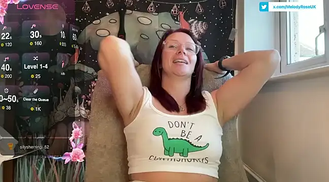 MelodyRoseUk online show from February 2025 04:45:02 PM