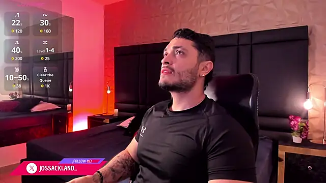 Snapshot of JossAckland chatting on March 2025 11:40:01 AM JossAckland online show from March 2025 11:40:01 AM