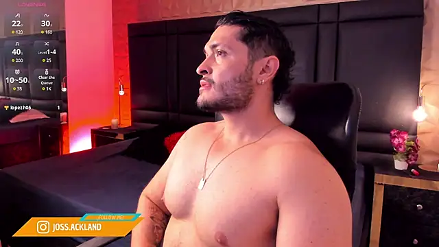 Snapshot of JossAckland chatting on March 2025 03:07:01 PM JossAckland online show from March 2025 03:07:01 PM