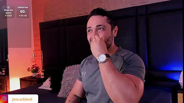 Snapshot of JossAckland chatting on September 2025 07:30:02 PM JossAckland online show from September 2025 07:30:02 PM