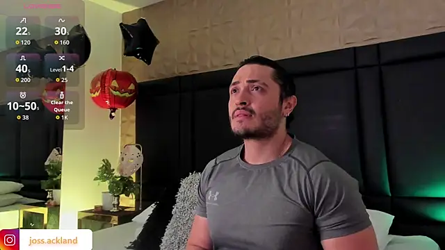 Snapshot of JossAckland chatting on October 2025 07:58:02 PM JossAckland online show from October 2025 07:58:02 PM