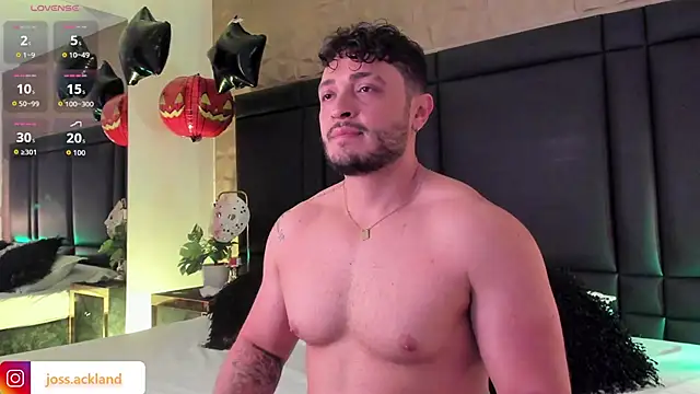 Snapshot of JossAckland chatting on October 2025 07:53:02 PM JossAckland online show from October 2025 07:53:02 PM