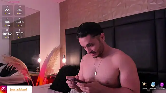 Snapshot of JossAckland chatting on December 2025 07:53:01 PM JossAckland online show from December 2025 07:53:01 PM