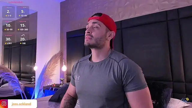 Snapshot of JossAckland chatting on December 2025 07:43:02 PM JossAckland online show from December 2025 07:43:02 PM