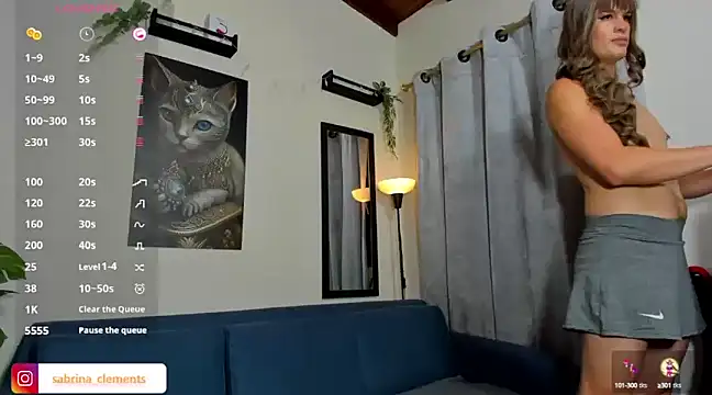 Snapshot of sabrina_clementss chatting on February 2025 04:46:01 AM sabrina clementss online show from February 2025 04:46:01 AM