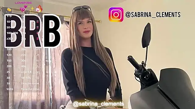 Snapshot of sabrina_clementss chatting on February 2025 10:50:01 PM sabrina clementss online show from February 2025 10:50:01 PM