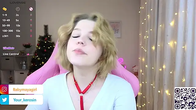 Maya Rave online show from December 2024 03:16:02 AM