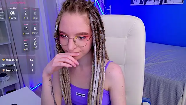 VioletShine online show from January 2025 05:06:01 PM