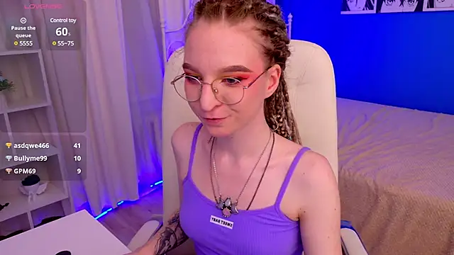 VioletShine online show from January 2025 05:21:01 PM