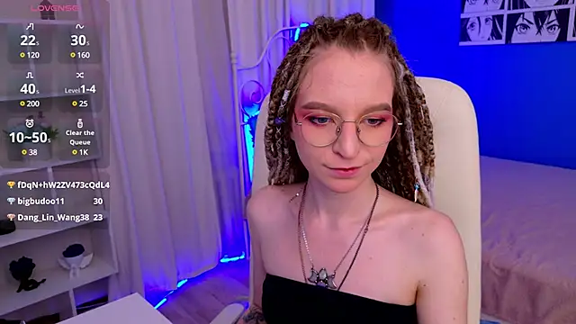 VioletShine online show from February 2025 01:32:01 PM