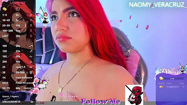Naomy veracruz  online show from February 2025 01:19:02 PM