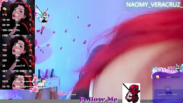 Naomy veracruz  online show from February 2025 01:17:02 PM