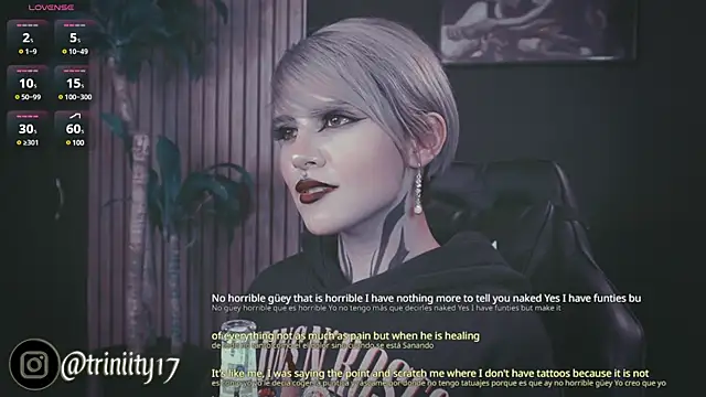 Snapshot of Trinity___s chatting on January 2025 02:15:01 AM Trinity s online show from January 2025 02:15:01 AM