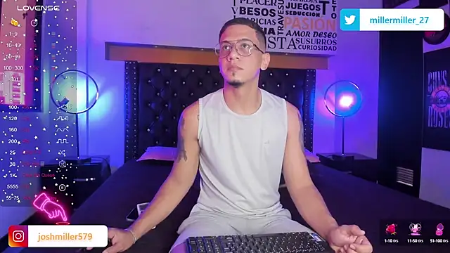 JoshMillerr  online show from January 2025 07:49:02 PM