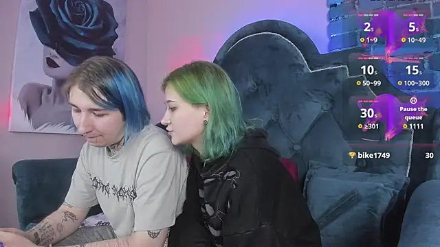 Milten-Trish online show from January 2025 01:01:01 AM