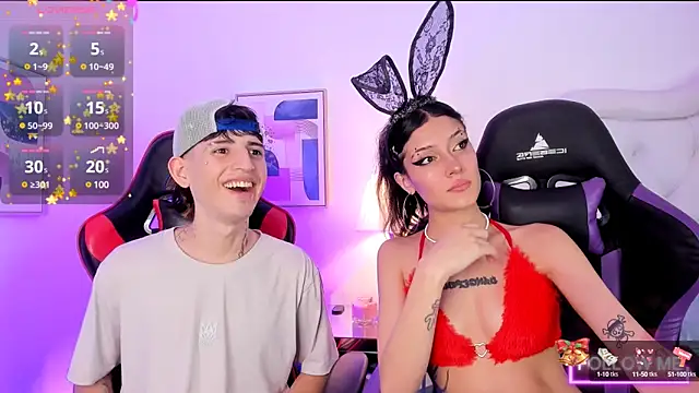 Snapshot of sett_and_gwen chatting on December 2024 06:56:01 AM sett and gwen online show from December 2024 06:56:01 AM