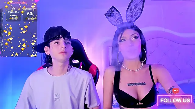 Snapshot of sett_and_gwen chatting on February 2025 08:11:02 AM sett and gwen online show from February 2025 08:11:02 AM