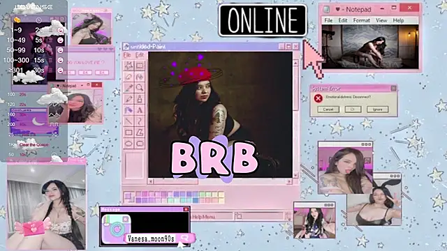 vanesa moon   online show from February 2025 11:30:01 PM