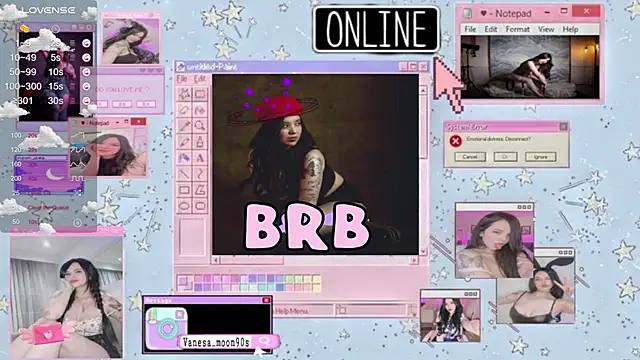 vanesa moon   online show from February 2025 11:10:02 PM