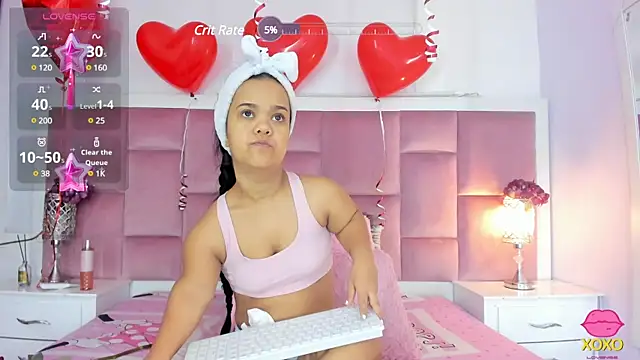 Snapshot of AnieRey chatting on February 2025 12:01:02 PM AnieRey online show from February 2025 12:01:02 PM