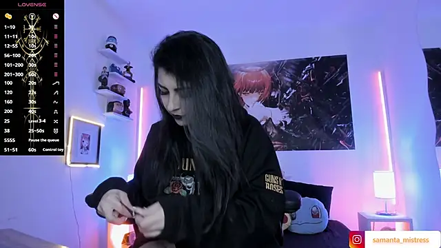 Samanta kl online show from November 2025 01:10:02 PM