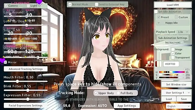 Snapshot of KimiStar chatting on February 2025 03:08:01 PM KimiStar online show from February 2025 03:08:01 PM