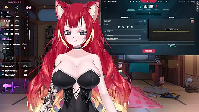 LewdKira VT online show from February 2025 09:21:01 AM