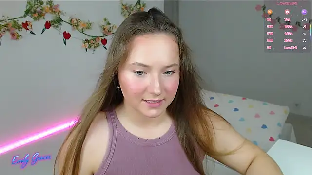 Snapshot of EmilyxxGraces chatting on May 2026 08:49:01 PM EmilyxxGraces online show from May 2026 08:49:01 PM