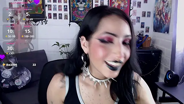 Snapshot of Nyx_Blackmoon chatting on February 2025 04:19:02 PM Nyx Blackmoon online show from February 2025 04:19:02 PM