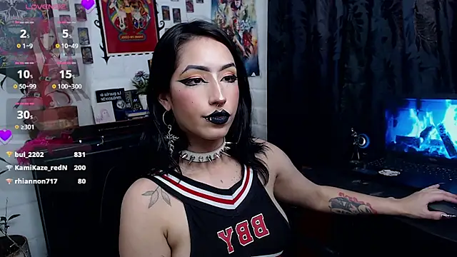 Snapshot of Nyx_Blackmoon chatting on March 2025 04:22:02 PM Nyx Blackmoon online show from March 2025 04:22:02 PM