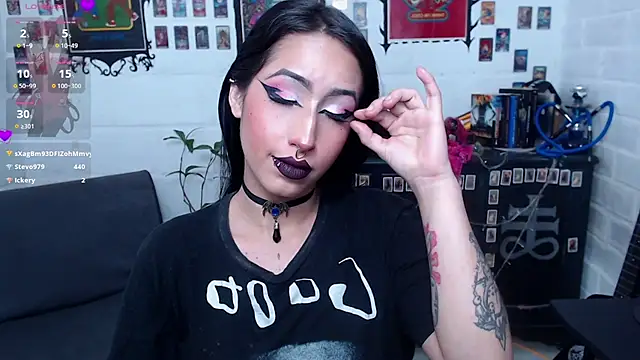 Snapshot of Nyx_Blackmoon chatting on March 2025 06:07:01 PM Nyx Blackmoon online show from March 2025 06:07:01 PM