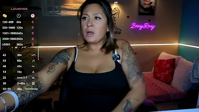 Snapshot of bossyroxy84 chatting on February 2026 12:40:02 AM bossyroxy84 online show from February 2026 12:40:02 AM