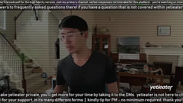 Snapshot of yetieater chatting on January 2025 08:36:02 PM yetieater online show from January 2025 08:36:02 PM