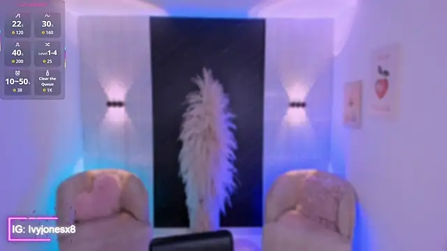 Snapshot of IvyJonesX chatting on January 2026 12:59:01 AM IvyJonesX online show from January 2026 12:59:01 AM