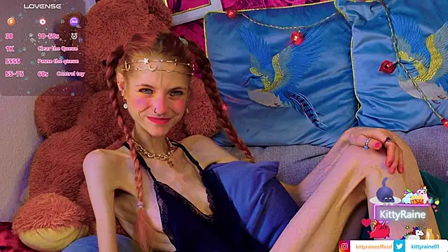 KittyRaine online show from July 2026 01:17:02 PM