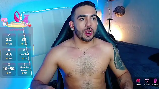 adamhairy online show from June 2026 07:14:01 PM