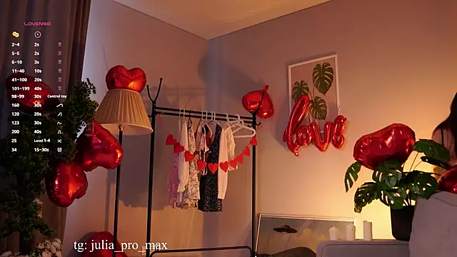 Julia PR0 online show from February 2026 10:25:01 AM