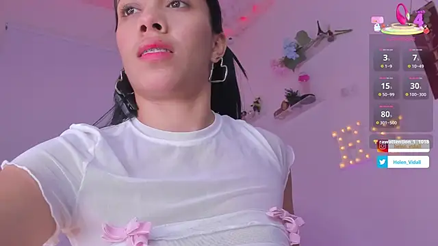 Helen Vidall online show from September 2025 03:28:01 AM