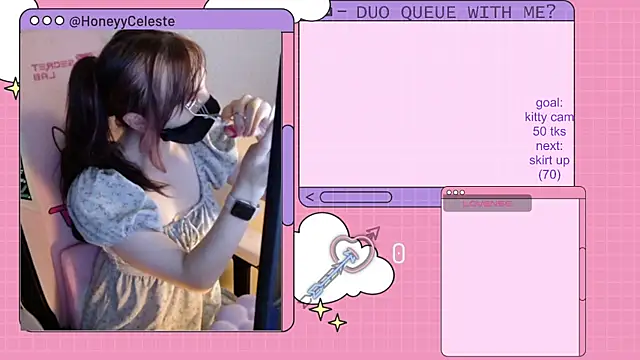 Snapshot of HoneyyCeleste chatting on July 2026 06:15:02 PM HoneyyCeleste online show from July 2026 06:15:02 PM