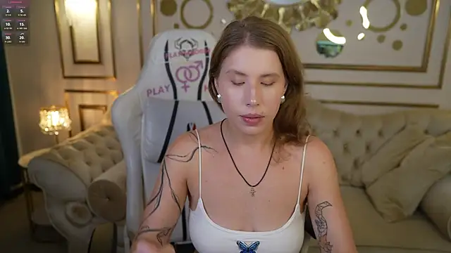 Snapshot of BadAfina chatting on September 2025 10:58:02 AM BadAfina online show from September 2025 10:58:02 AM