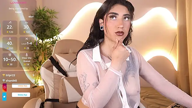 Emma and Issac online show from October 2025 04:15:01 AM