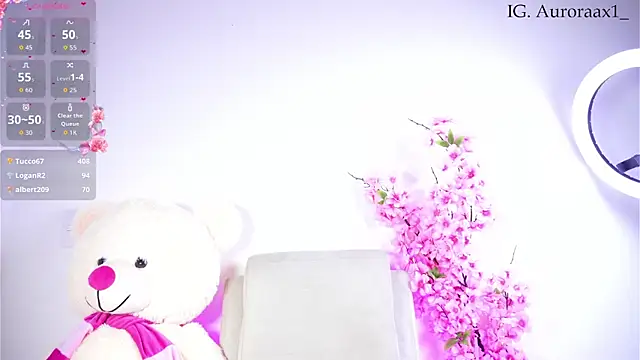 Auroraa x1 online show from February 2026 06:26:01 AM