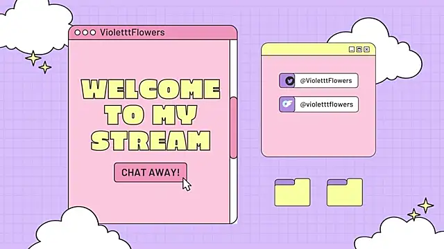 Snapshot of violetttflowers chatting on April 2026 03:32:01 PM violetttflowers online show from April 2026 03:32:01 PM