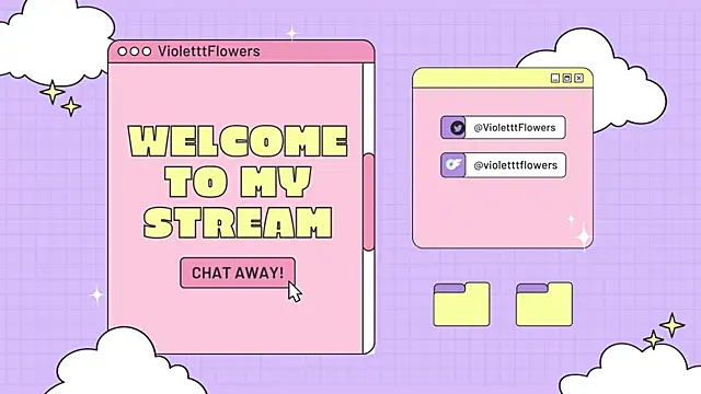 Snapshot of violetttflowers chatting on May 2026 04:46:02 PM violetttflowers online show from May 2026 04:46:02 PM